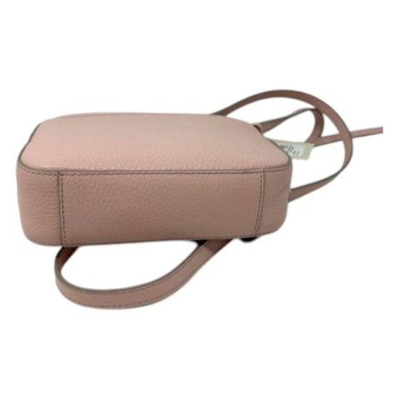 Fossil Gemma Camera Bag Dusty Rose Leather Crossbody Minimalist Purse - Picture 8 of 16